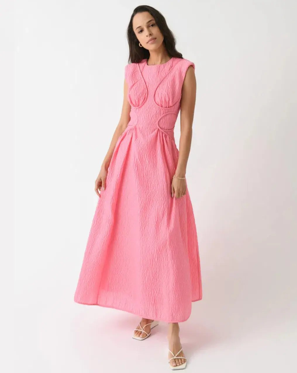 Rachel Gilbert Celia Dress Pink Size 4 / AU 14 photo 2
