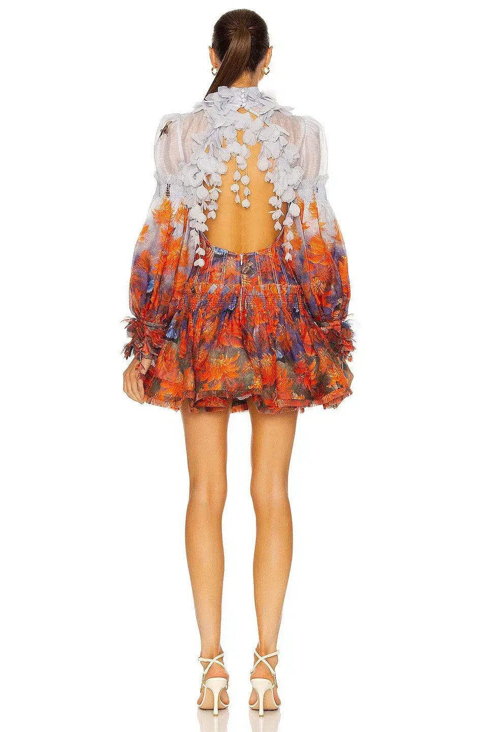 Zimmermann Botanica Wildflower Mini Dress Multi Size 2 /AU 12 photo 3