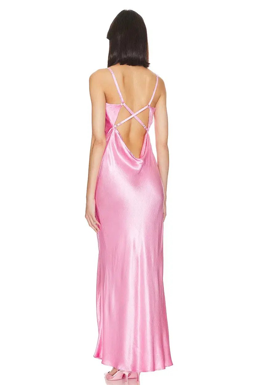 Bec & Bridge Mali Maxi Dress Pink Size 6 photo 6