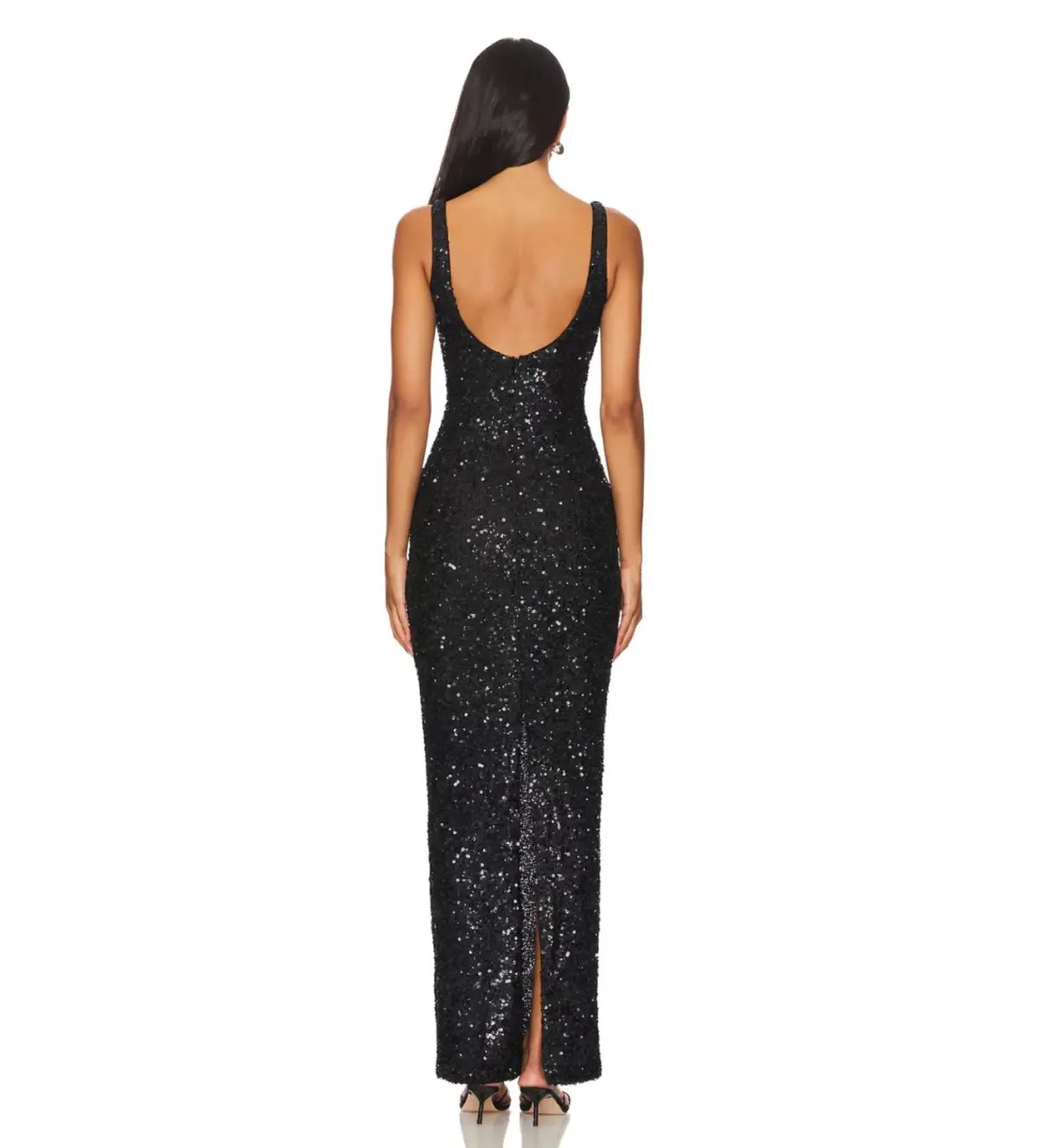 NBD Janhvi Maxi Dress Black Size AU 6 photo 2