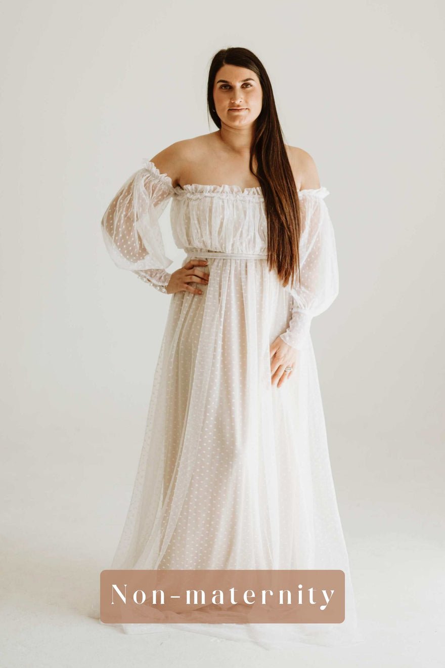 Mama Rentals Isadora Tulle Dress with Nude Lining photo 2