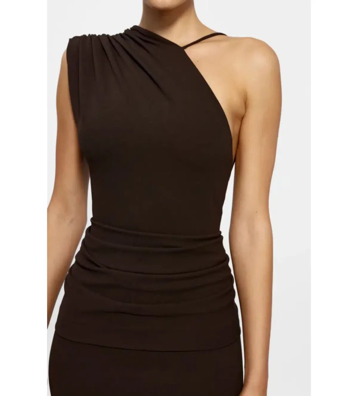 Effie Kats Greer Gown Brown Size 6 photo 5