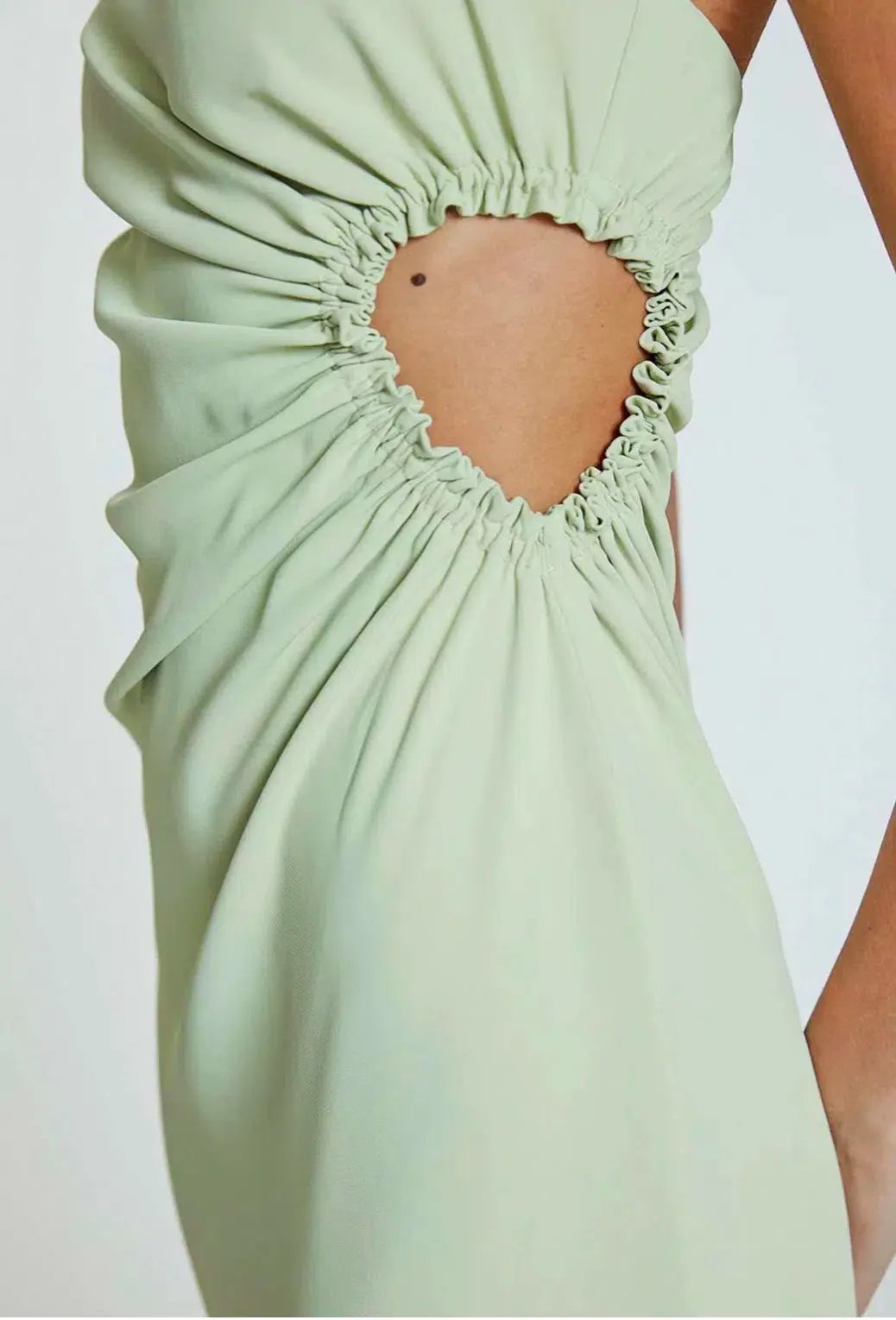 By Johnny Selena Strapless Dress Green Size 8 / S photo 3