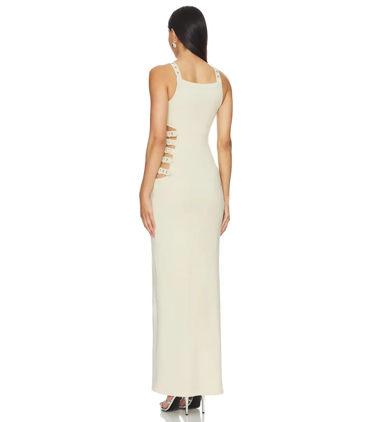 Hours Eve Maxi Dress Beige Size S / AU 8 photo 2