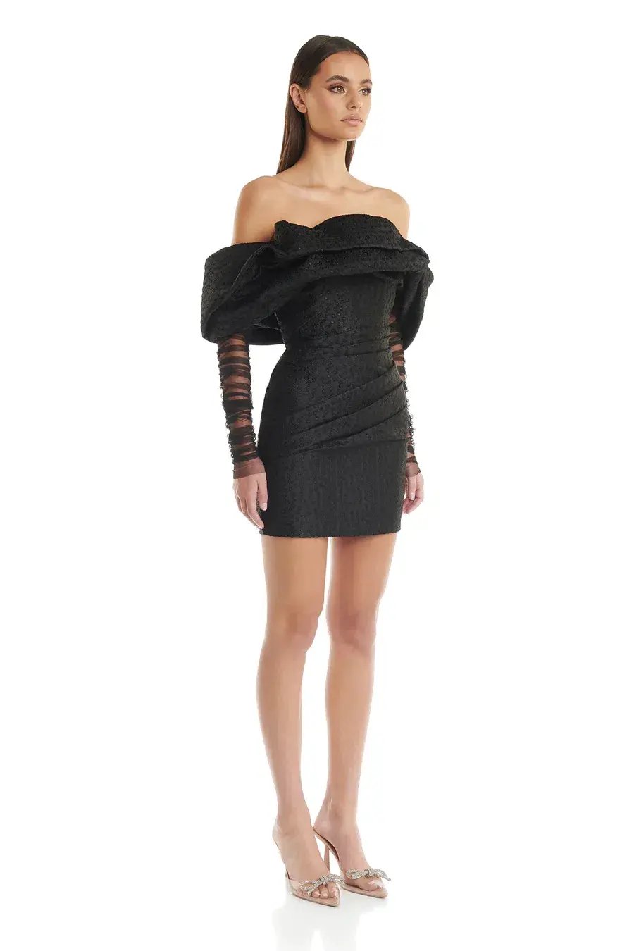 Eliya the Label  Oscar Dress Black Size 12 photo 3
