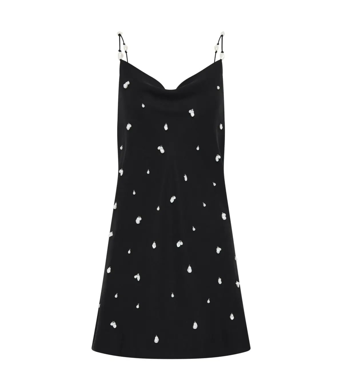 Aje Studio Akoya Mini Dress Black Size AU 4 photo 4