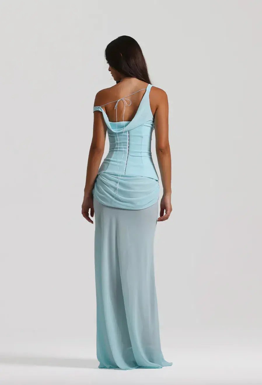 Natalie rolt, Cadence Gown, baby blue, size 10 photo 3