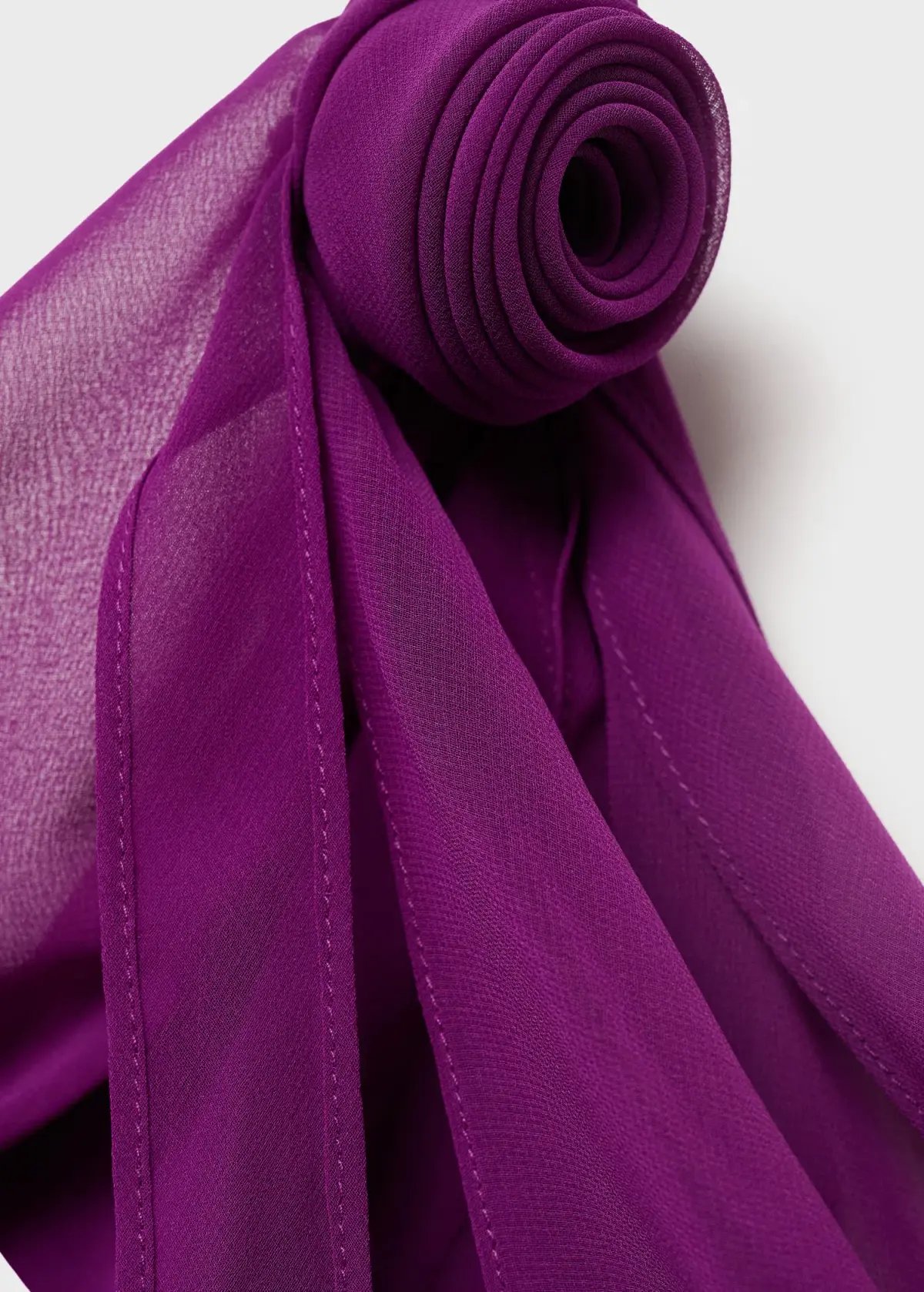 M.N.G Draped dress with flower detail Purple Size M photo 7