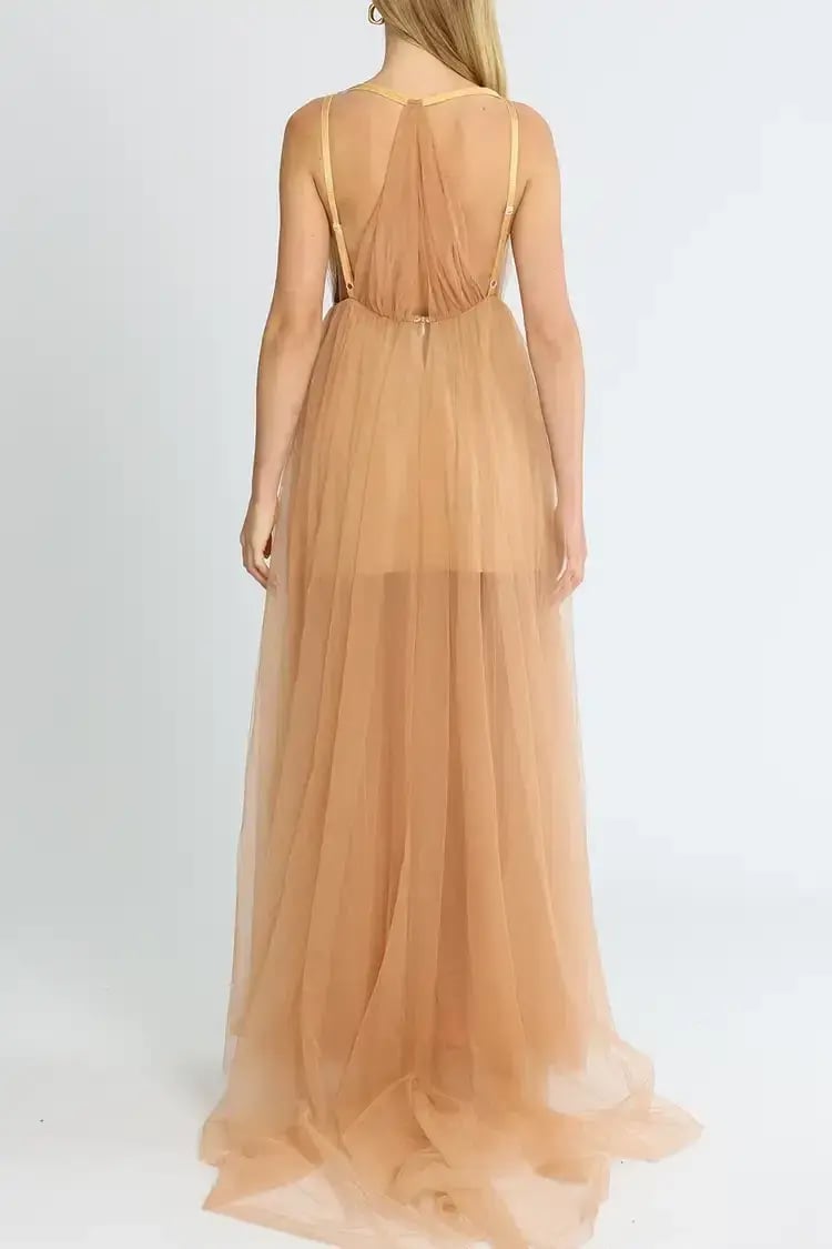 Lexi Amalie Dress Apricot Blush Size AU 8 photo 3