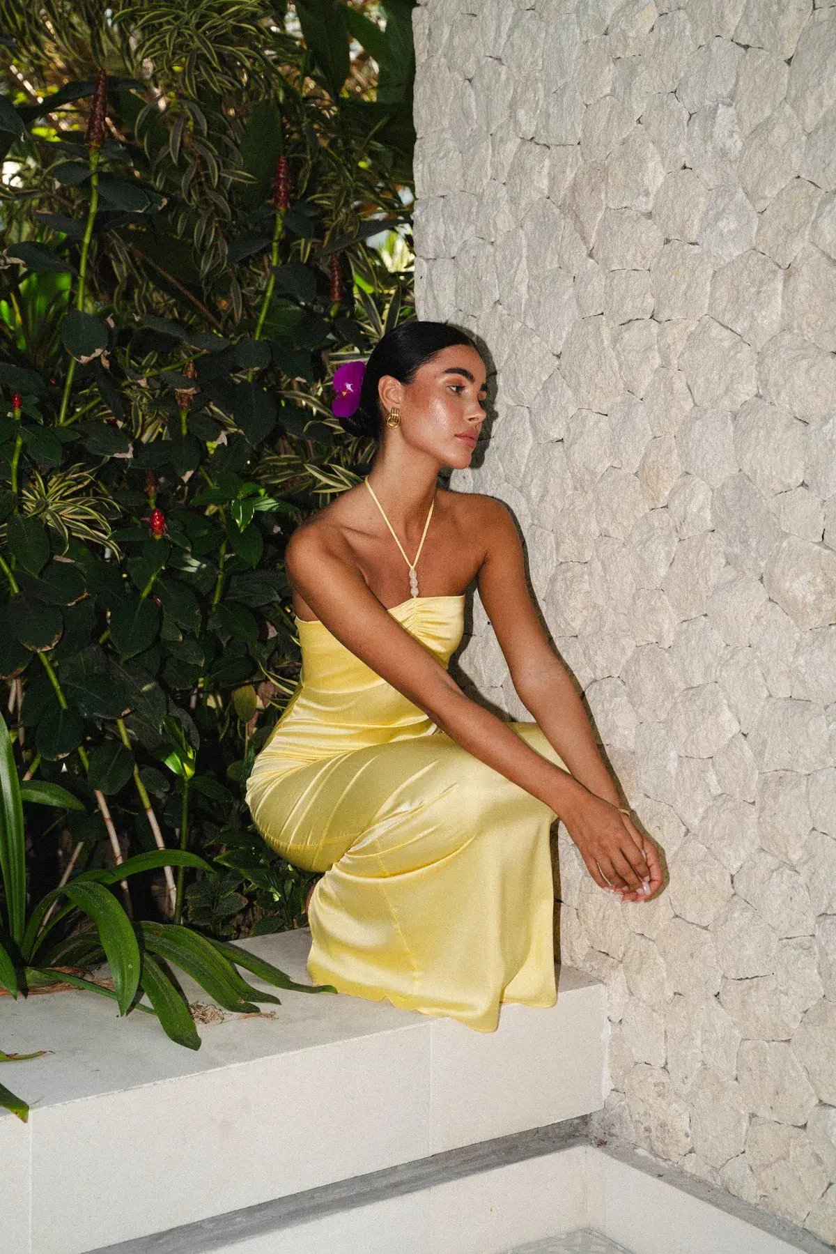 HNTR the label Rae Dress Lemon Size 8 photo 4