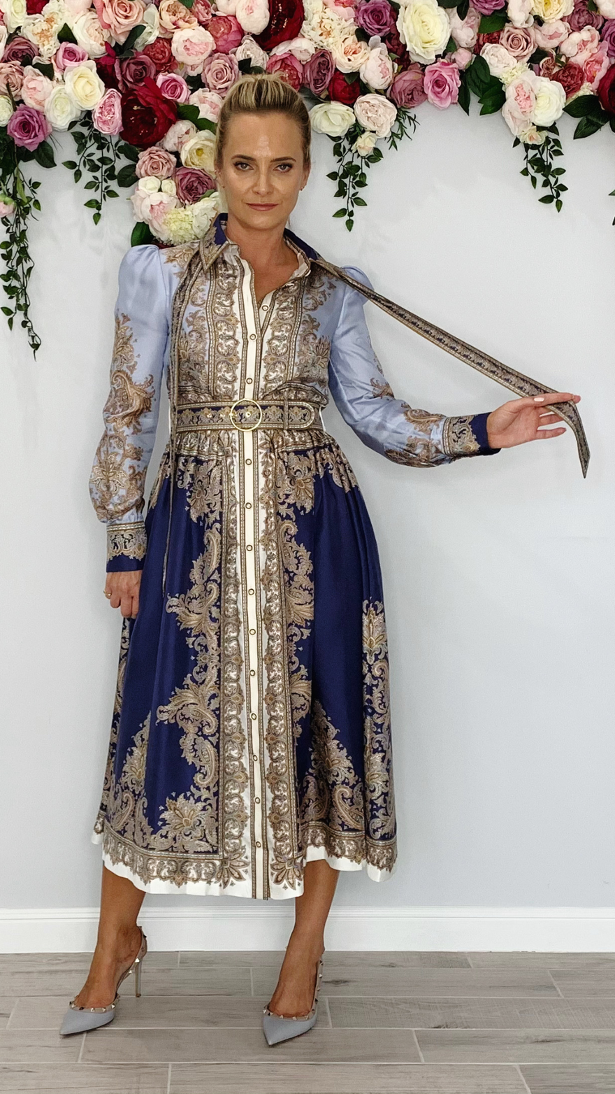 Zimmermann Luminous Scarf Print Midi photo 2