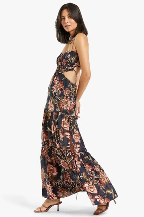 Bec & Bridge Lori Tie Maxi Dress Floral Size 10 / M photo 5