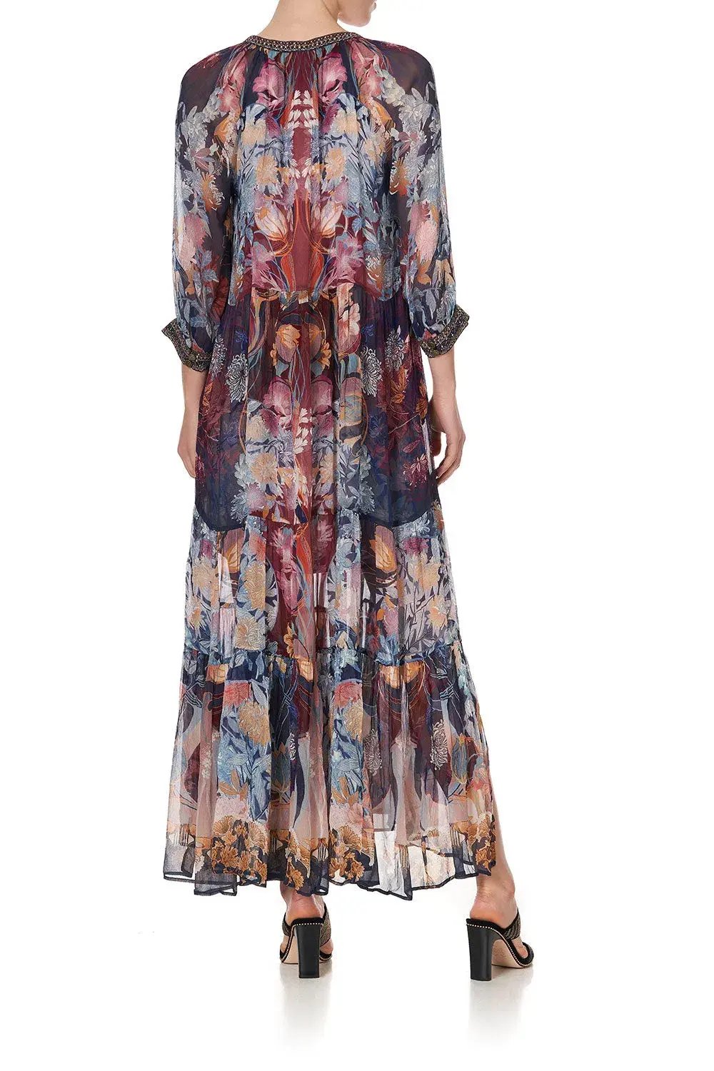 Camilla Nouveau Nights Long Gathered Panel Dress Size XXL photo 3