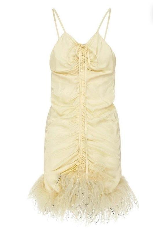 Alice McCall Favour Mini Dress Yellow Size 10 photo 2