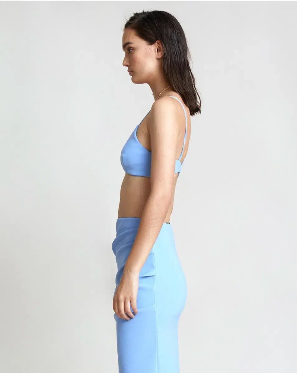 Bec and Bridge Noa Bralette and Midi Skirt Set Blue Size AU 6 photo 3
