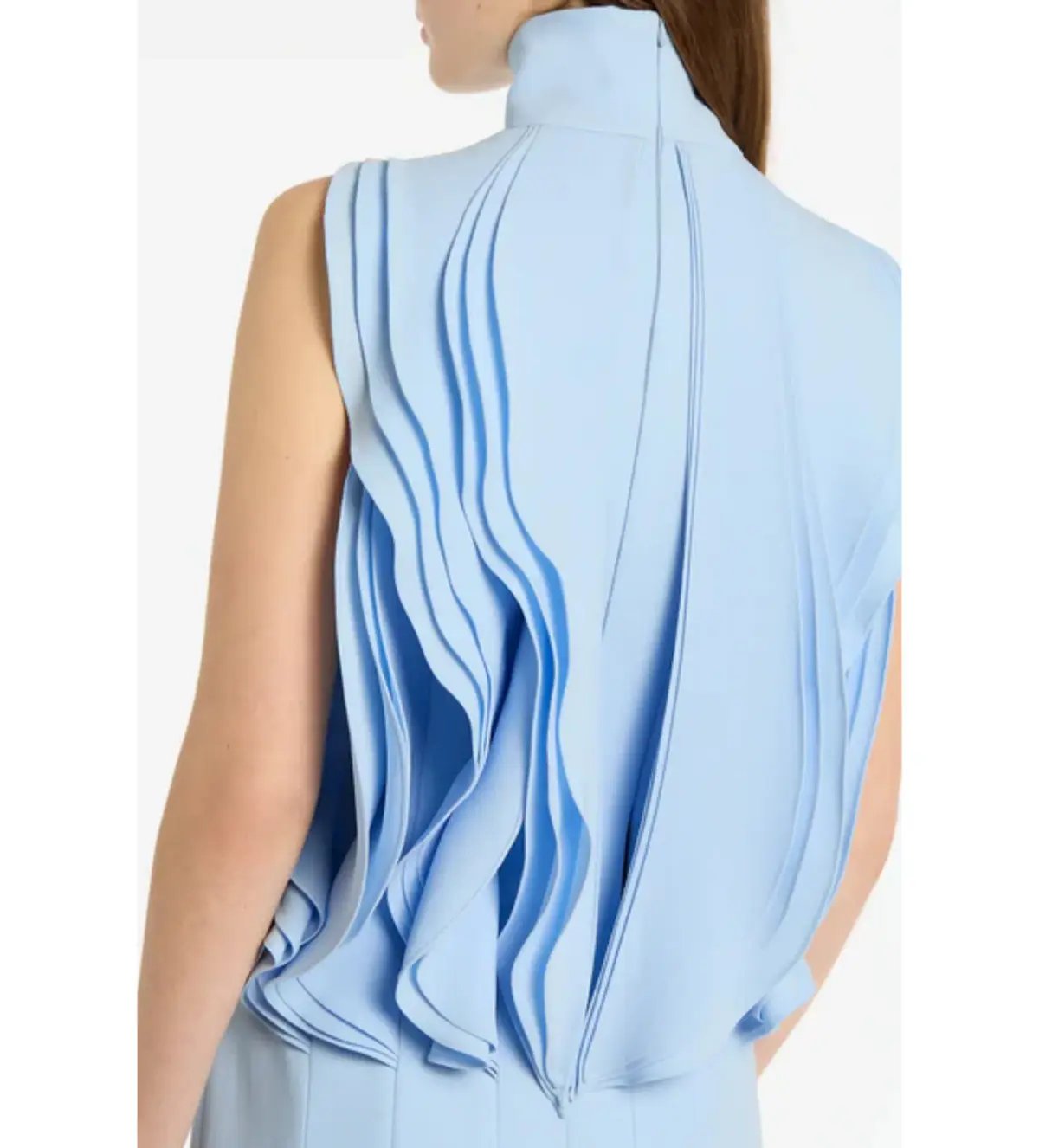 Yeojin Bae Cutout Shoulder Dress Blue Size 6 photo 25