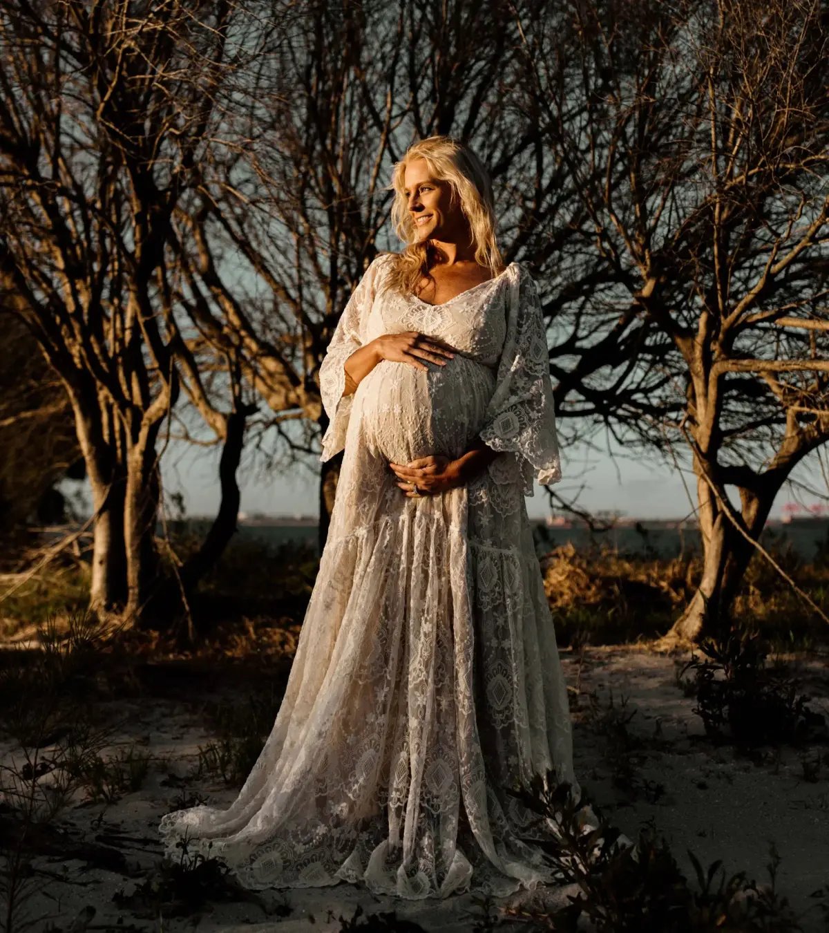 We Are Reclamation Be Love Gown White Size 18 photo 3
