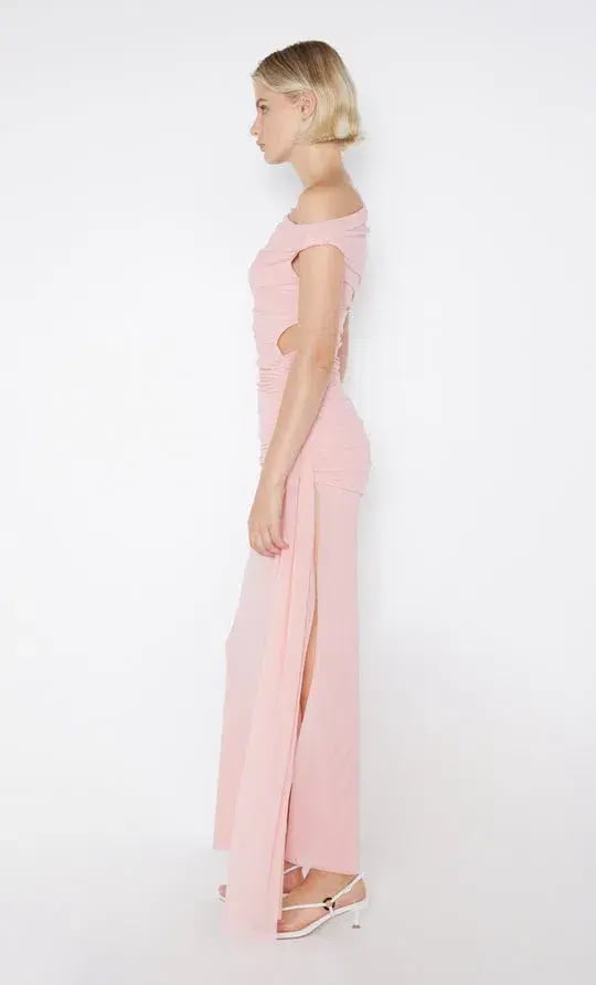 Bec & Bridge Victoria Asym Maxi Dress Pink Size 6 photo 3