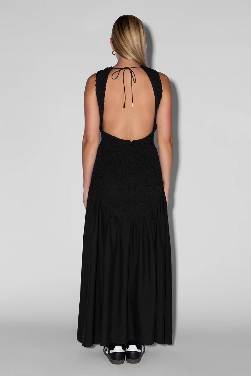 The Wolf Gang Marisol Midi Dress - Noir photo 4