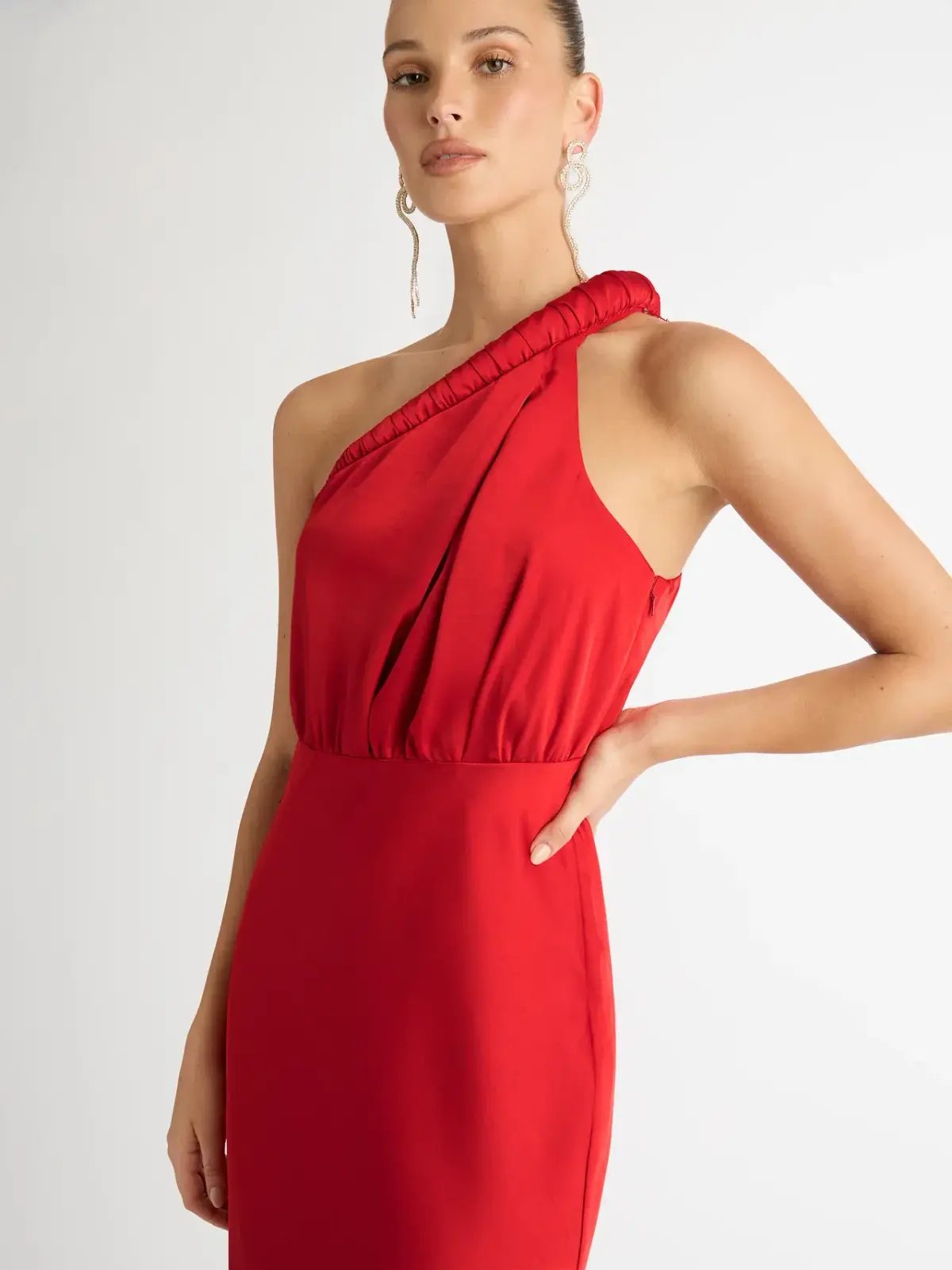 Sheike Naomi Maxi Dress Red Size 8 - NWT photo 3