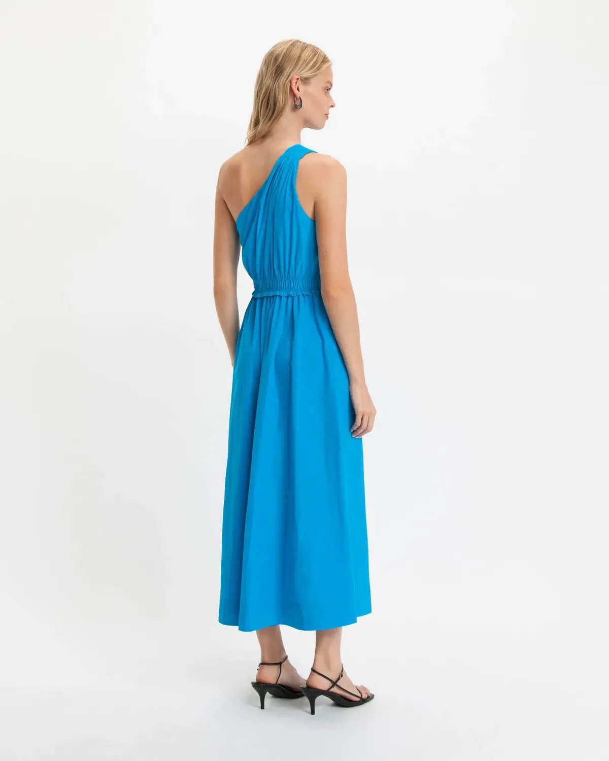 Cue Asymmetric Dress in Blue Size AU 6 photo 3
