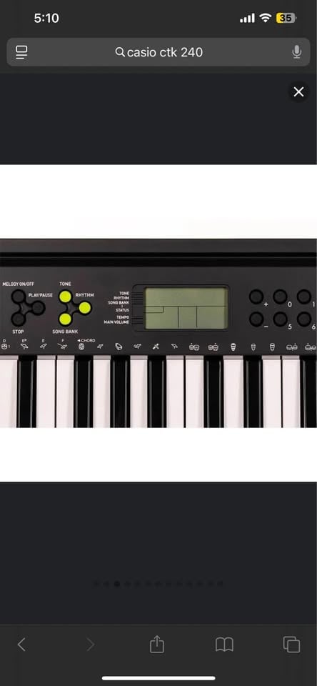 Casio CTK-240 49-Note Keyboard photo 6