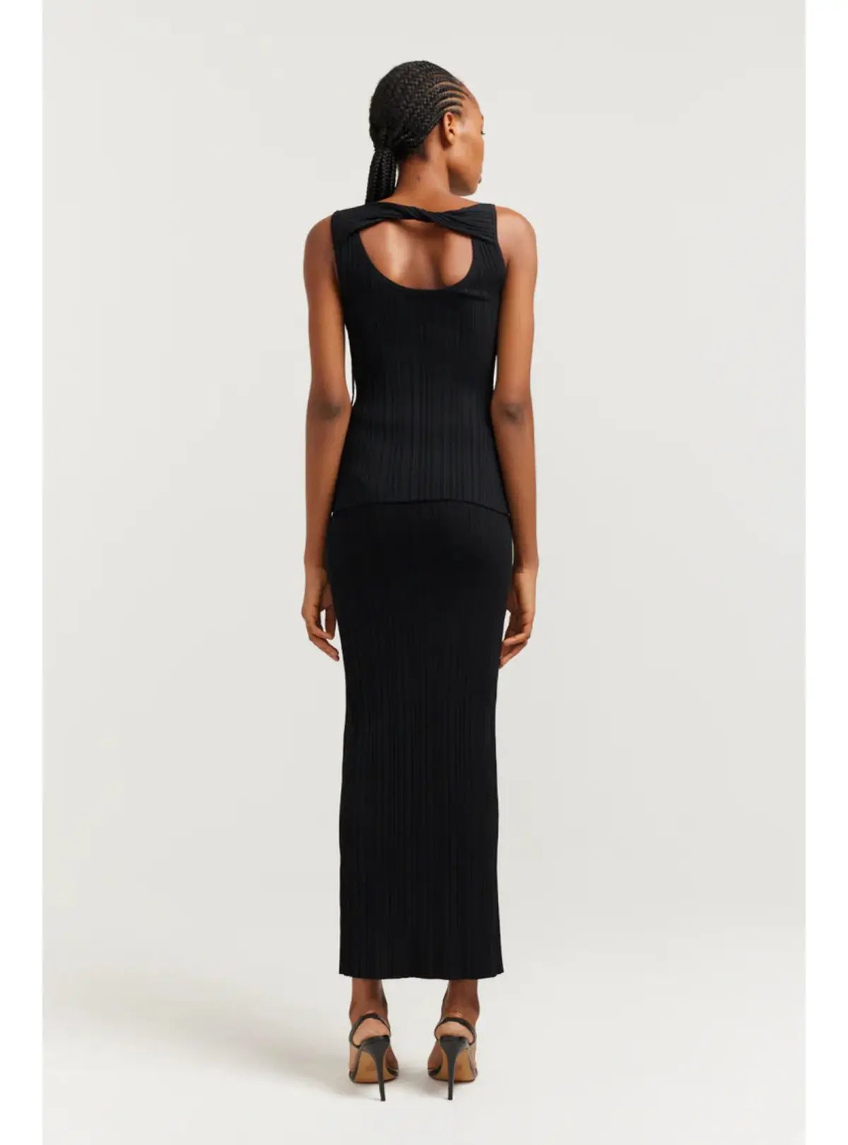 Henne Romee Knit Set in Black Size AU 8 photo 4