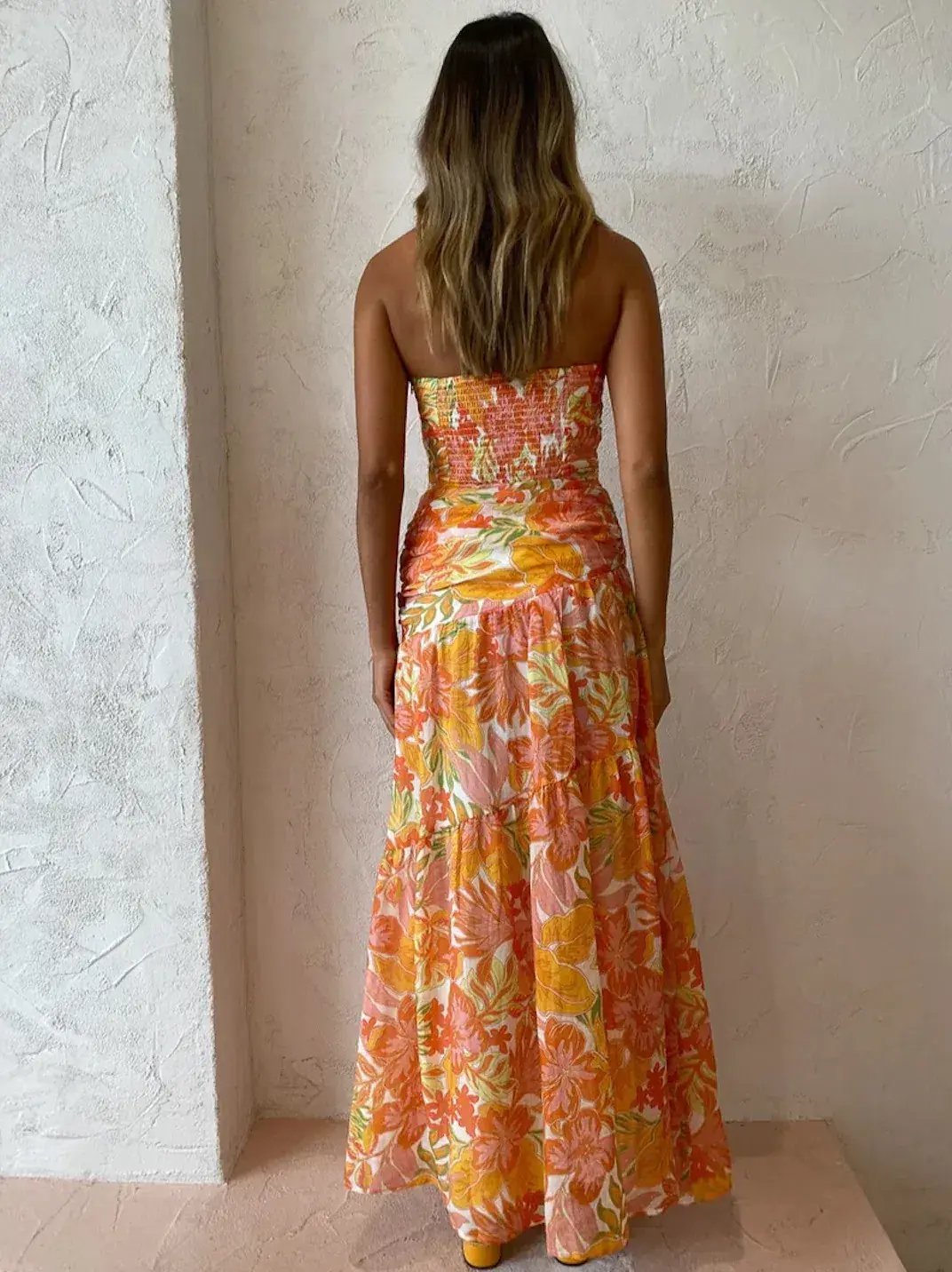 Issy Isles Dress in Aloha Orange Size AU 6 photo 3