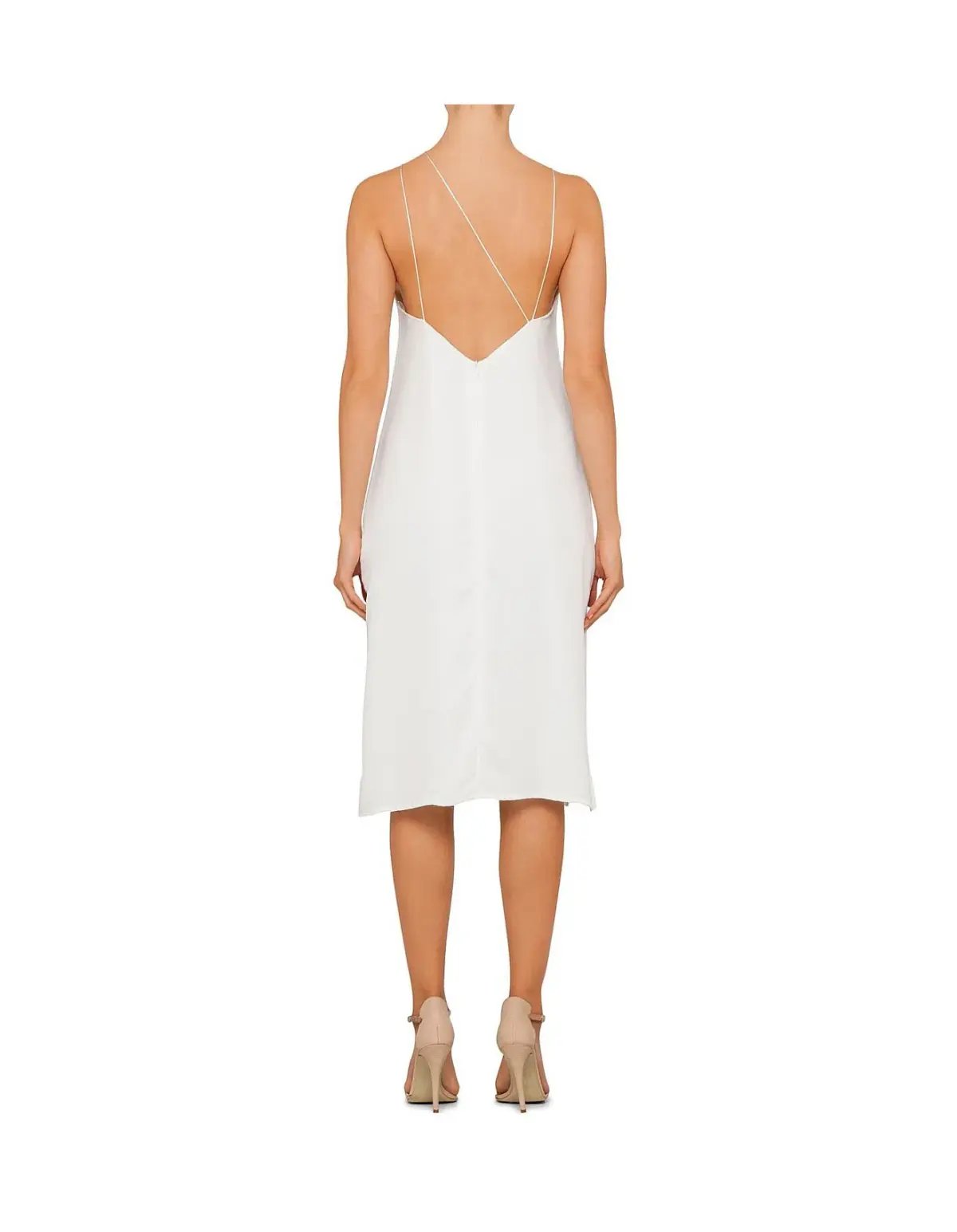 Maurie & Eve Seventh Floor Dress White Size 8 photo 3