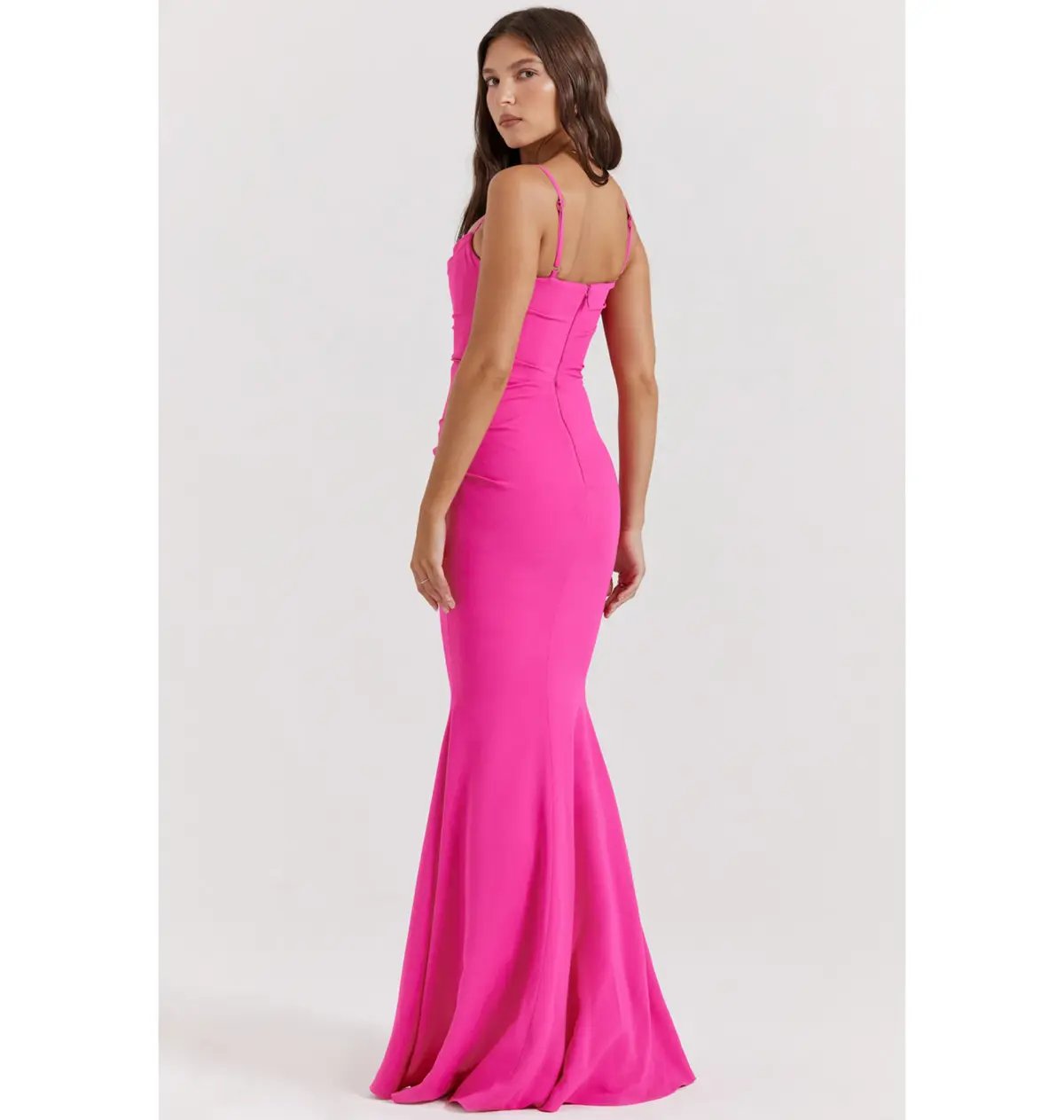 House of CB Milena Dress in Hot Pink Size Medium / AU 10 photo 2