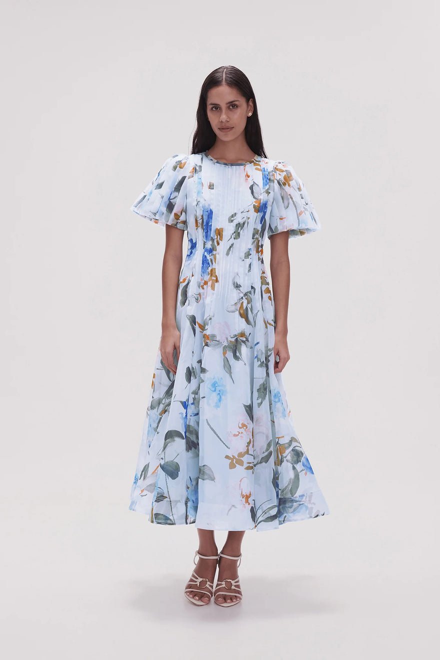 Aje Nova Pleated Midi Dress photo 2