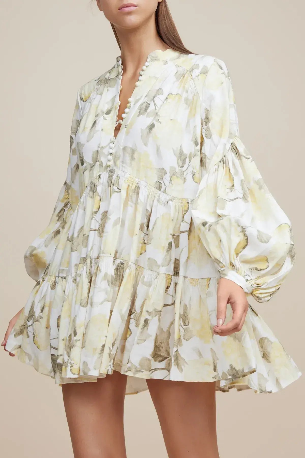 Acler Somerset  Mini Dress Hydrangea Garden Size 12 photo 2