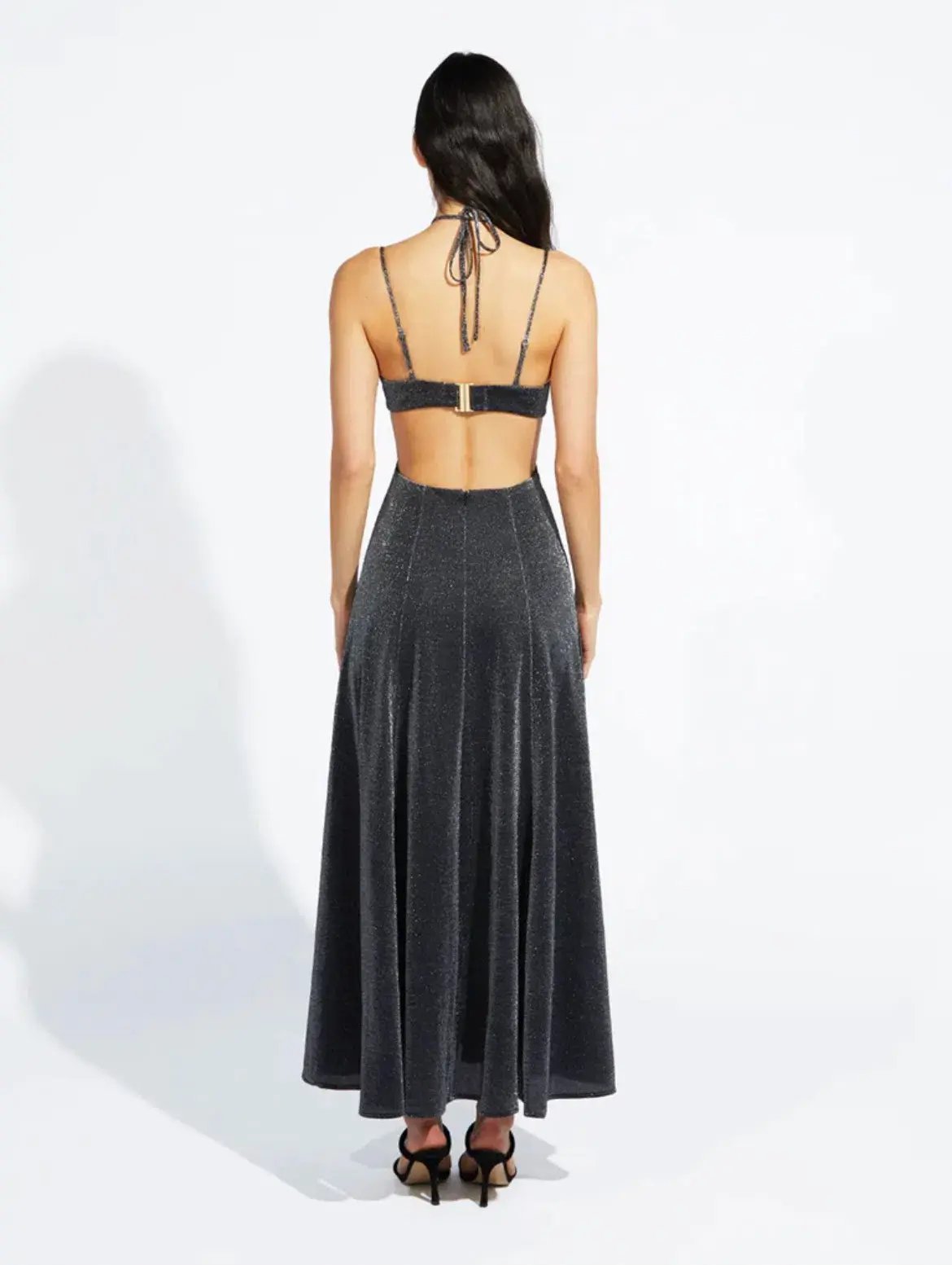 Alice McCall Lucy in the Sky Midi Dress Black Size 6 photo 4