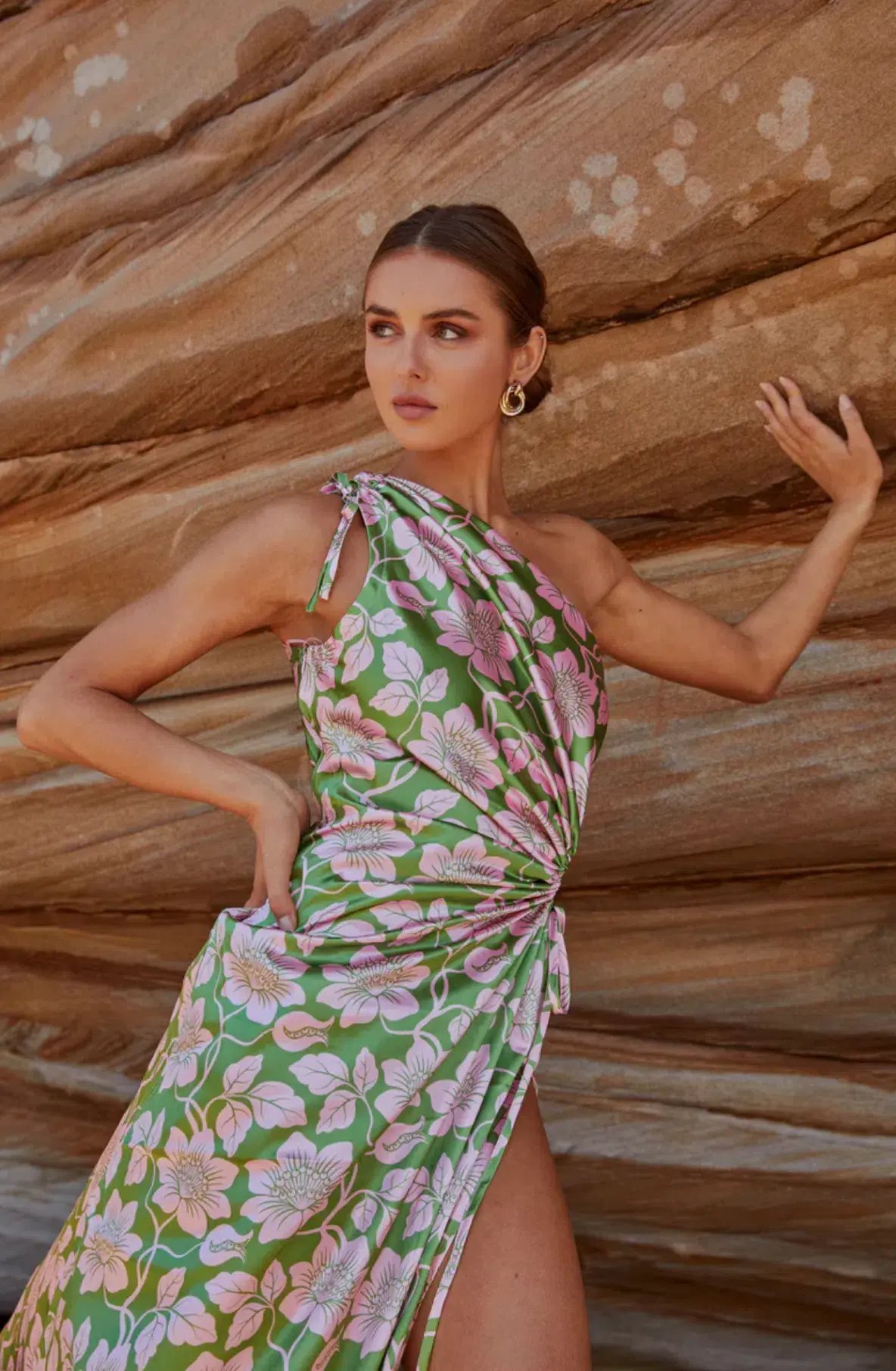 Sonya Moda Nour Forever Maxi Dress Floral Size 12 photo 4