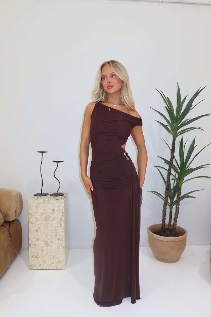 Bec & Bridge Kailani Gown Chocolate Brown photo 2