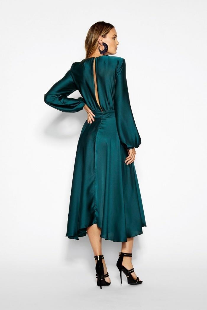 Sheike Fanciful Dress Peacock size 8 photo 2