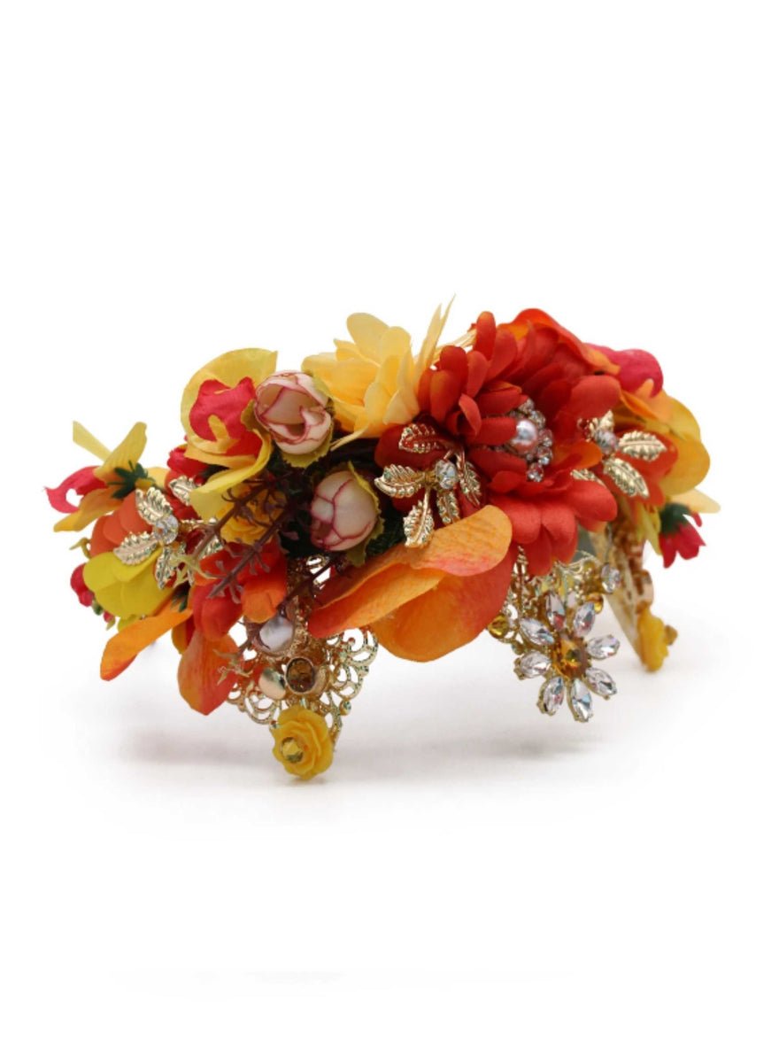 Morgan & Taylor Violet Headpiece, Saffron photo 3