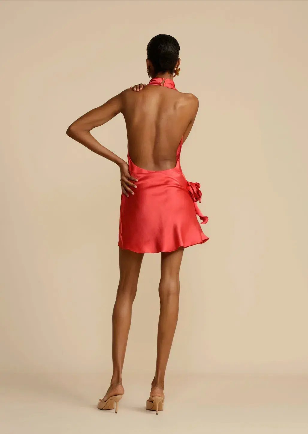 Arcina Ori Rosa Dress Red Size S / AU 8 photo 4