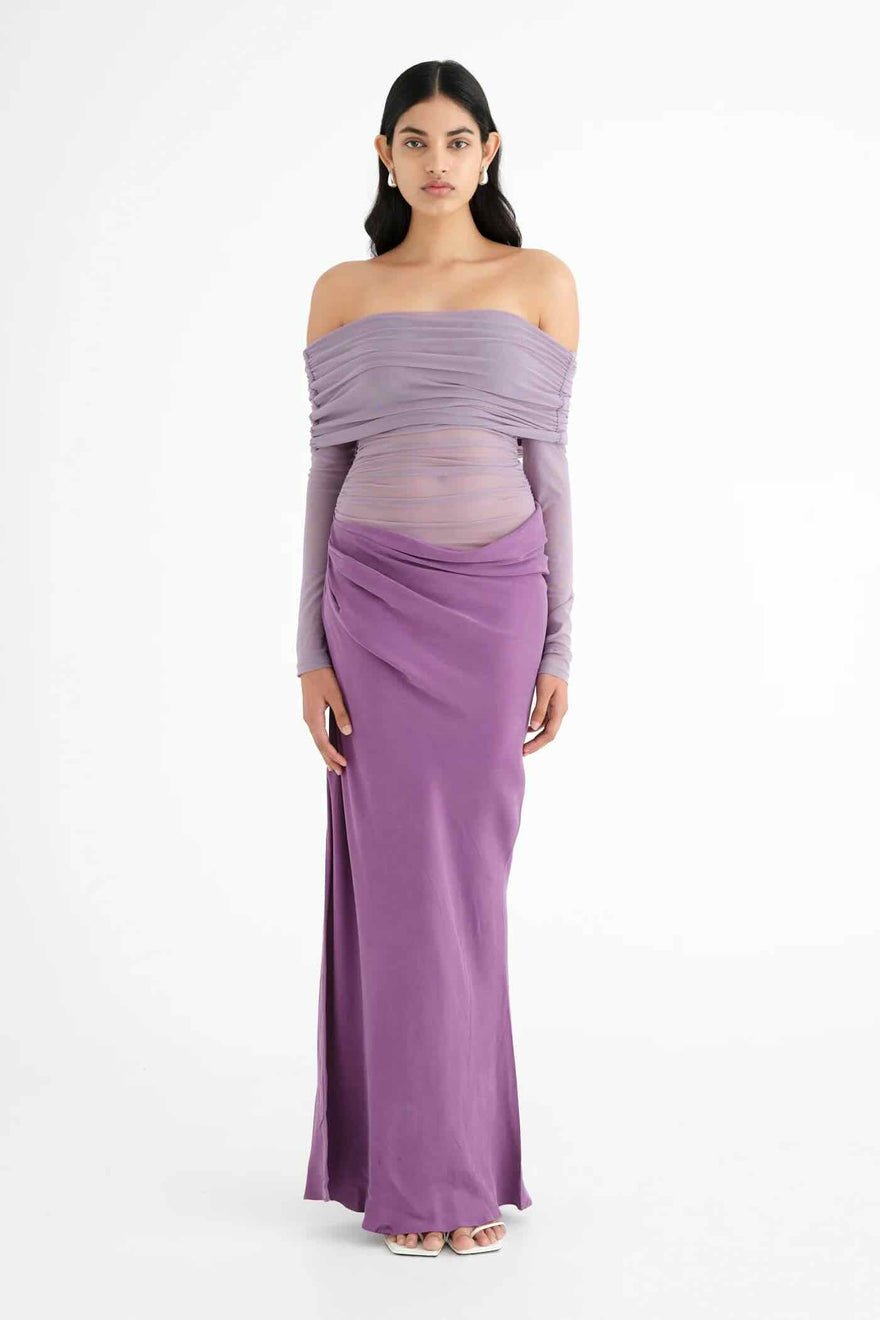 Benni Yasmin Off Shoulder Dress - Vintage Orchid photo 2
