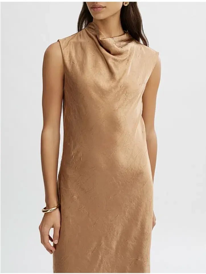 Willow The Celeste Tank Dress Gold Size 8 photo 2