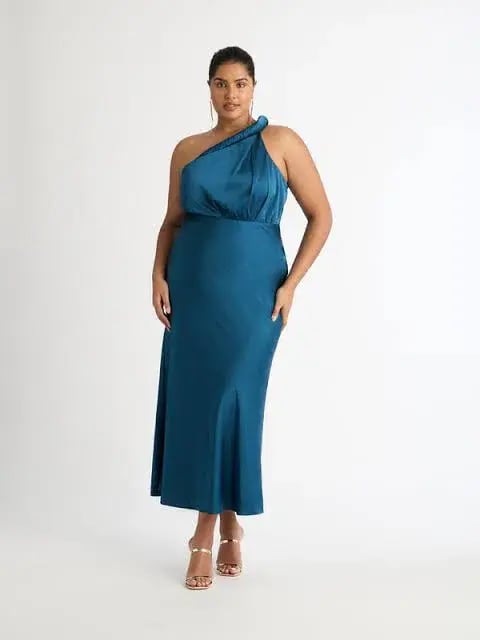 Sheike Naomi Maxi Dress in Blue Size 16 photo 3