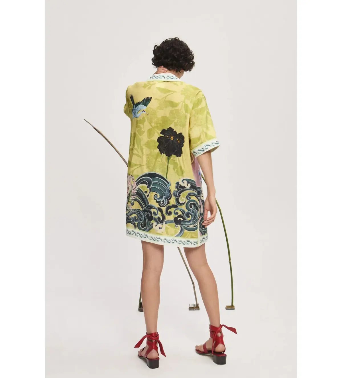 Rochester Mini Shirtdress Multi Size 10 photo 3