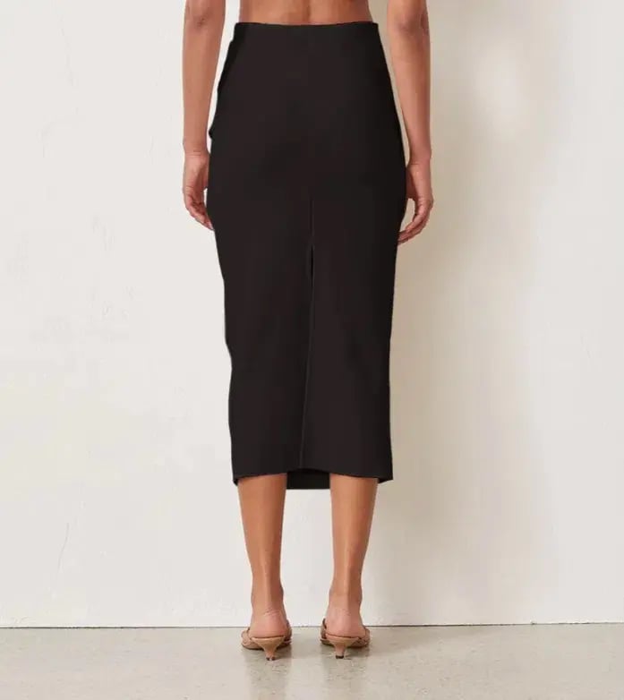 Bec and Bridge Raphaela Midi Skirt Black Size 10 photo 5