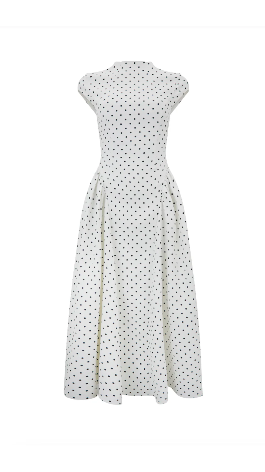Odd Muse Cap Sleeve Midi Dress photo 4