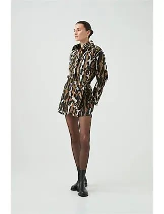 Aje Sienna Shirt Dress Animal Print Size 6 photo 7