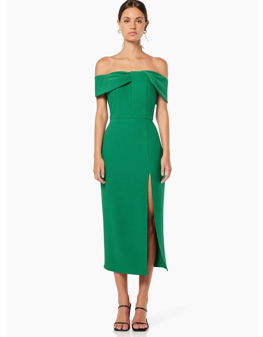 Elliatt Antique Dress, Jade photo 4