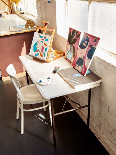 Light filled warehouse studio in Richmond photo 24
