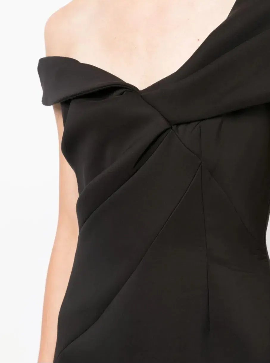Rachel Gilbert Matteo Dress Black Size 6 / AU 18 photo 4