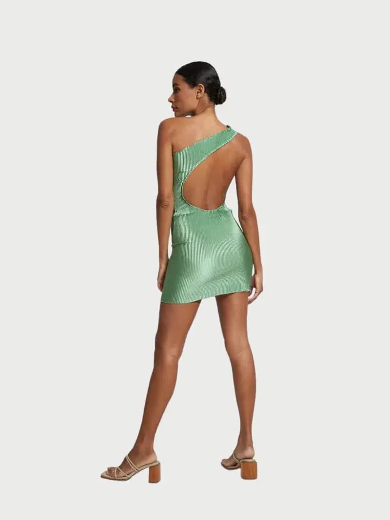 L’IDEE Naomi Mini Dress Sea Green Size 10 photo 2