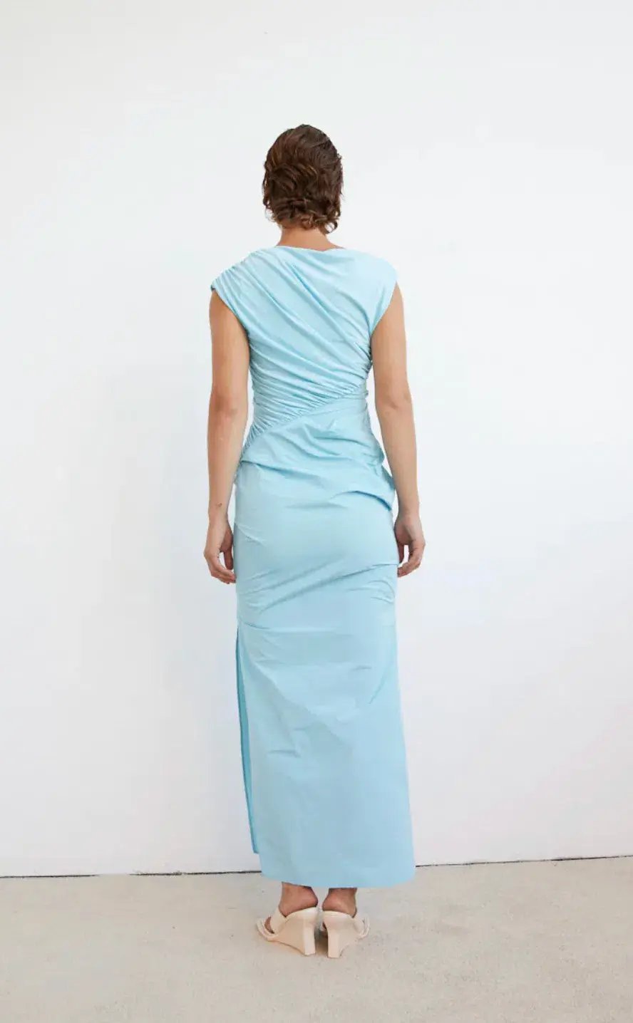 Paris Georgia Kaya Dress Iris Blue Size L / AU 12 photo 3